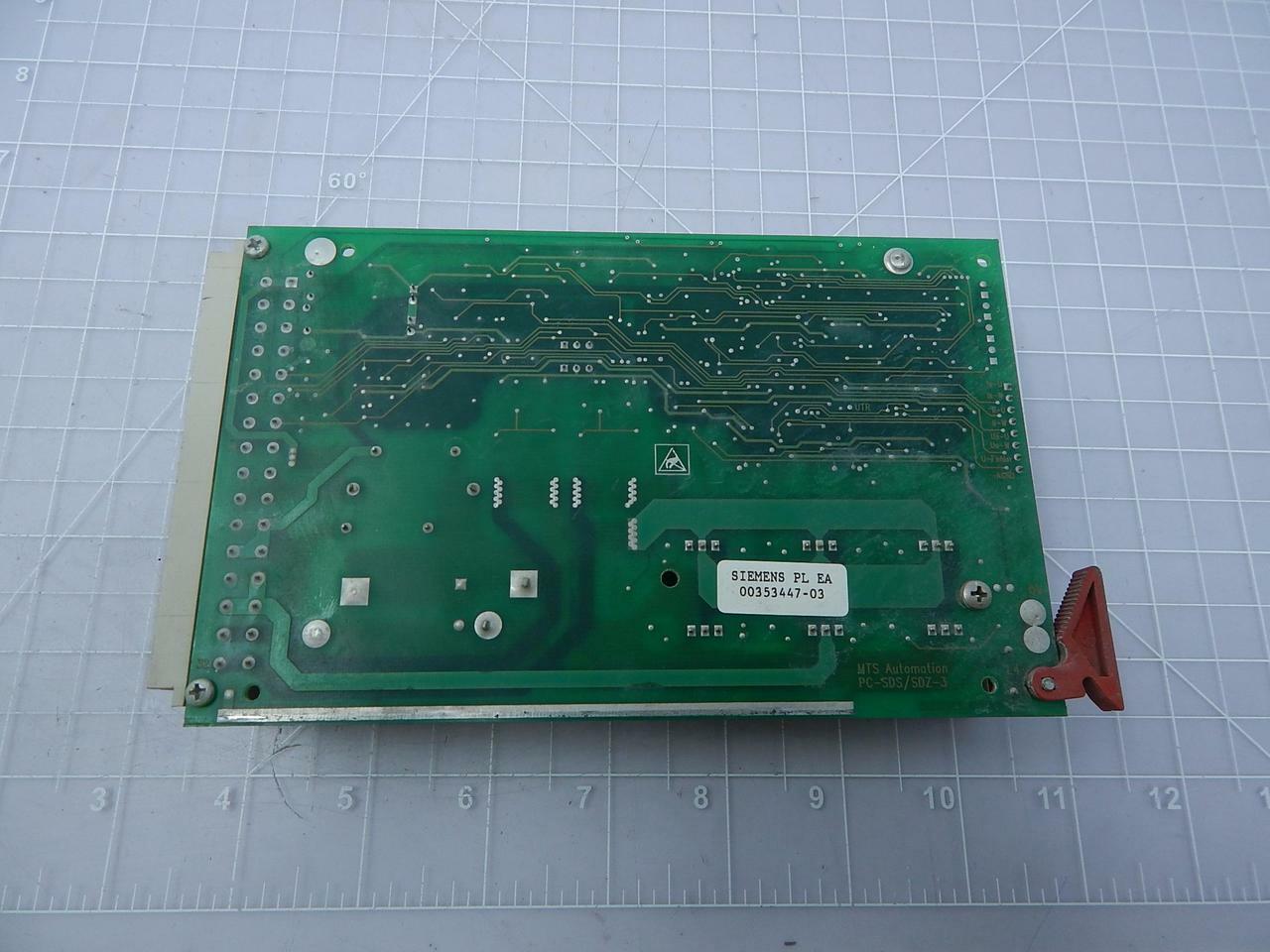 Запасные части Siplace - Серво-усилитель SDS60/0,5D1 / Servo Amplifier SDS60/0,5D1 / 00353447-03