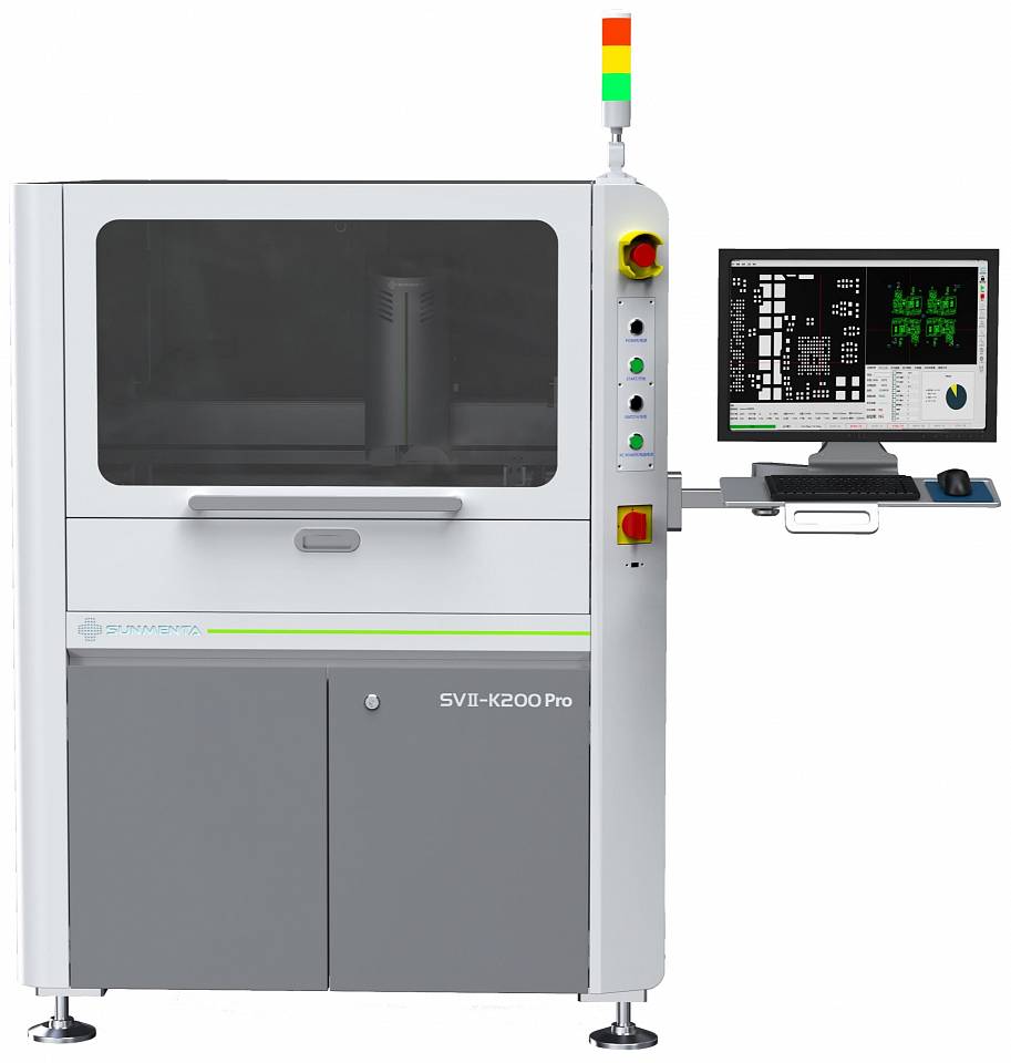 Система инспекции трафаретов с функцией 3D, SVII-K200 PRO